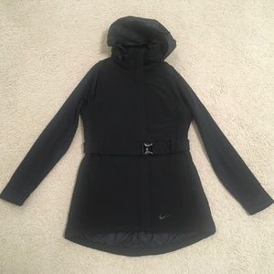 Nike golf insulated belted coat jacket